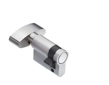 IPSA Half Cylinder Brass One Side Knob 60mm SS